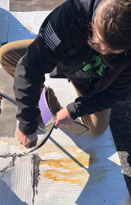 Clearing Debris with Sanding Panels | Tech Tip Tuesday